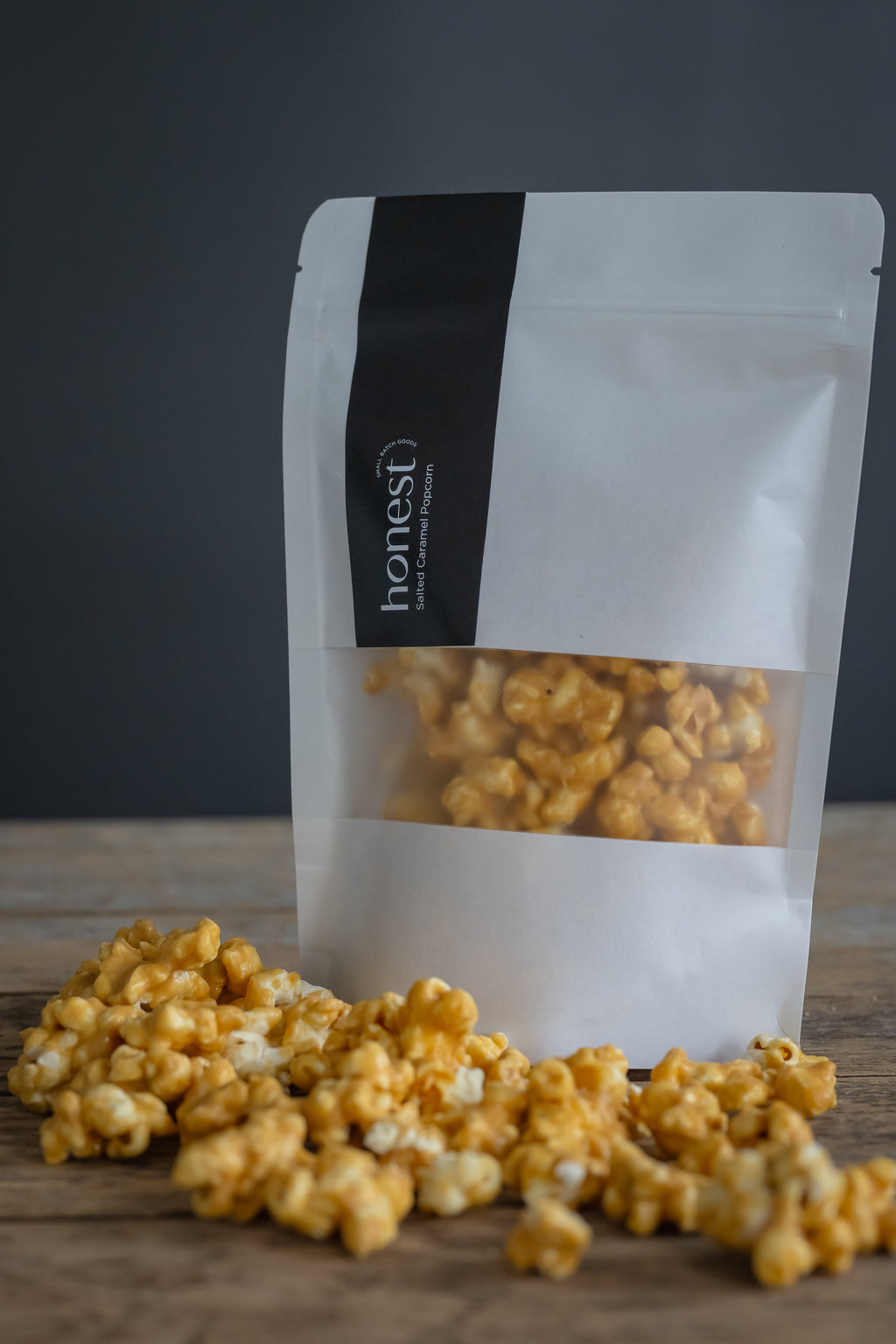 Honest Salted Caramel Popcorn - Gift Smith Foodie Gift Boxes Dunedin NZ