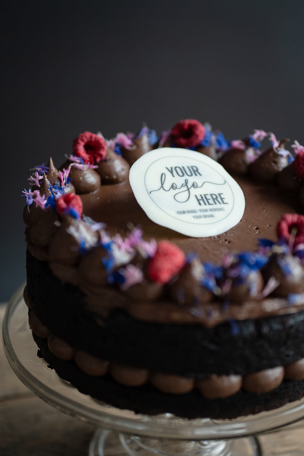 Chocolate Butterscotch layer cake
