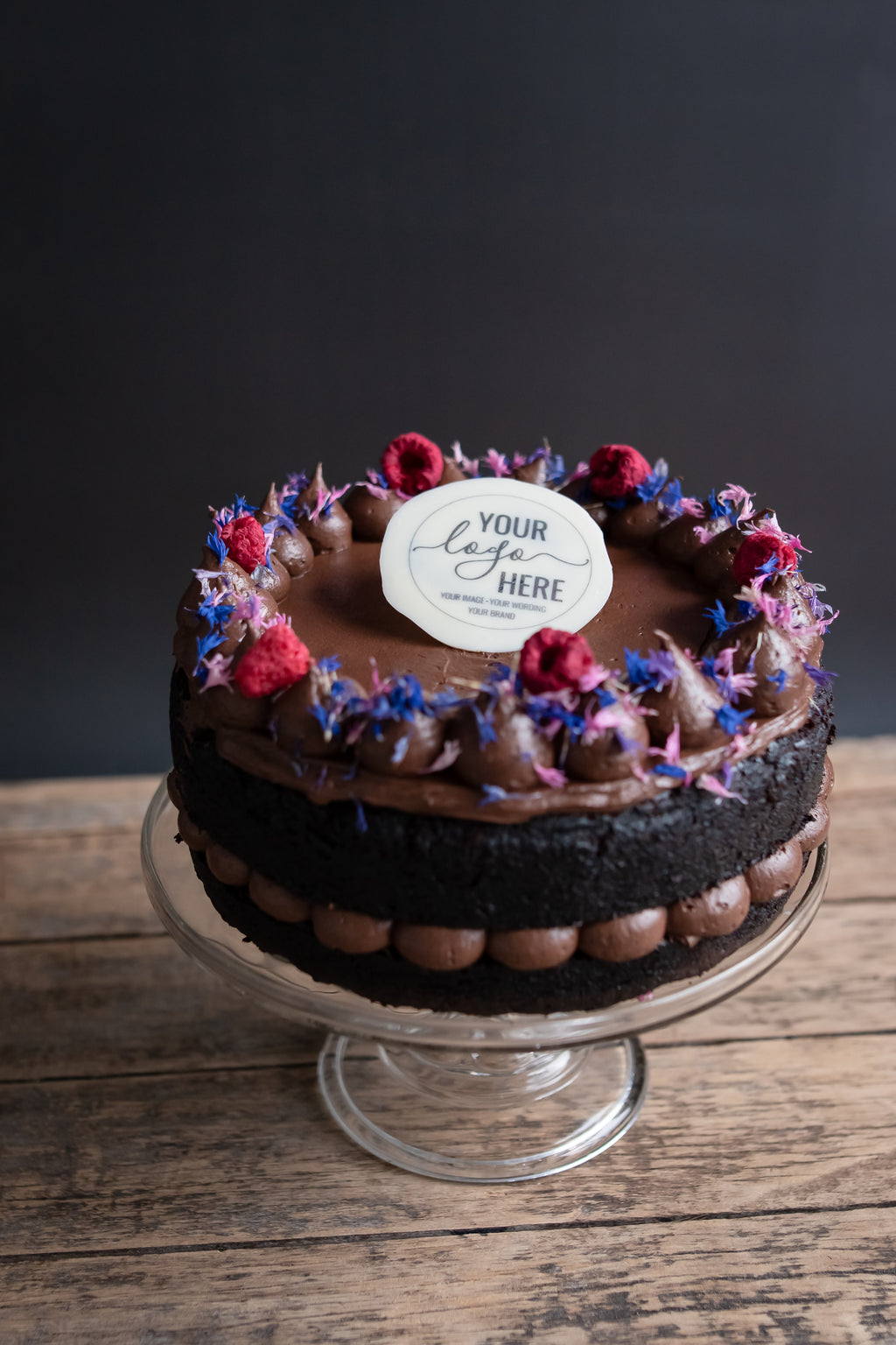Chocolate Butterscotch layer cake